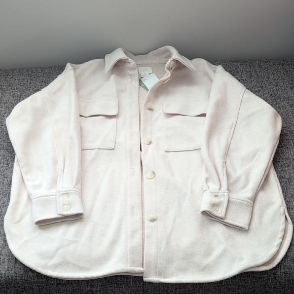 H&M Button Up Shacket - Picture 1 of 6